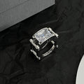 18K BB Crystal Ring